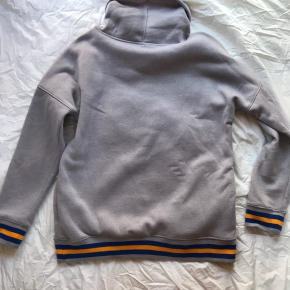 Golden State Warriors Funnel Neck Sweatshirt Sz L - Picture 5 of 5